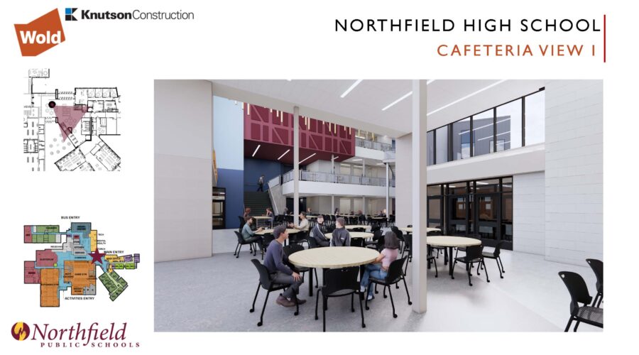 Northfield High School Cafeteria View I