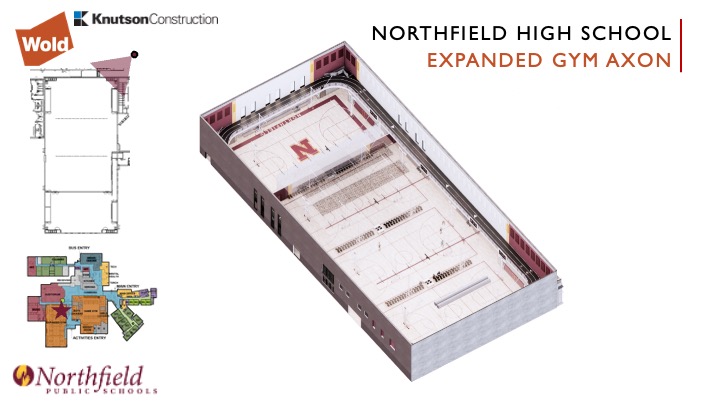 Northfield High School Expanded Gym Axon