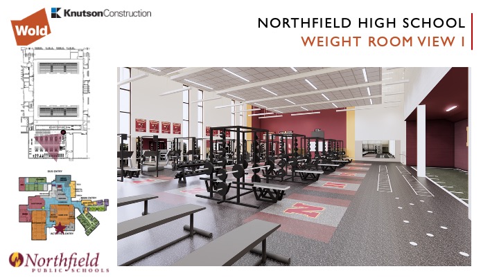 Northfield High School Weight Room View I