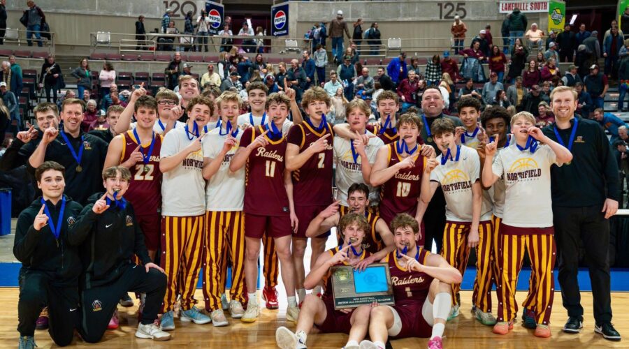 The boys basketball team qualifies for the state tournament.