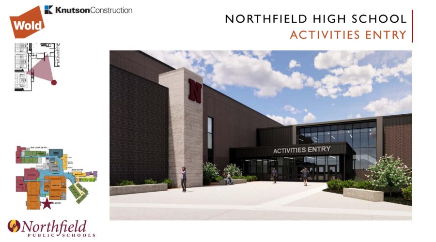 Northfield High School Activities Entrance