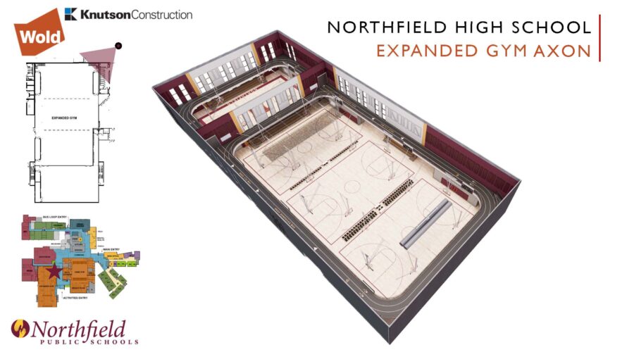Northfield High School Expanded Gym Axon